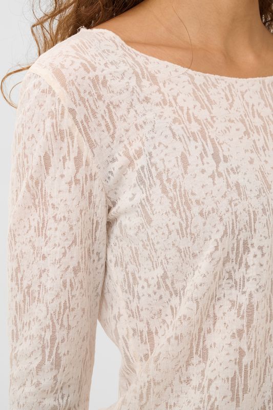 CU Longsleeve Celeste - White