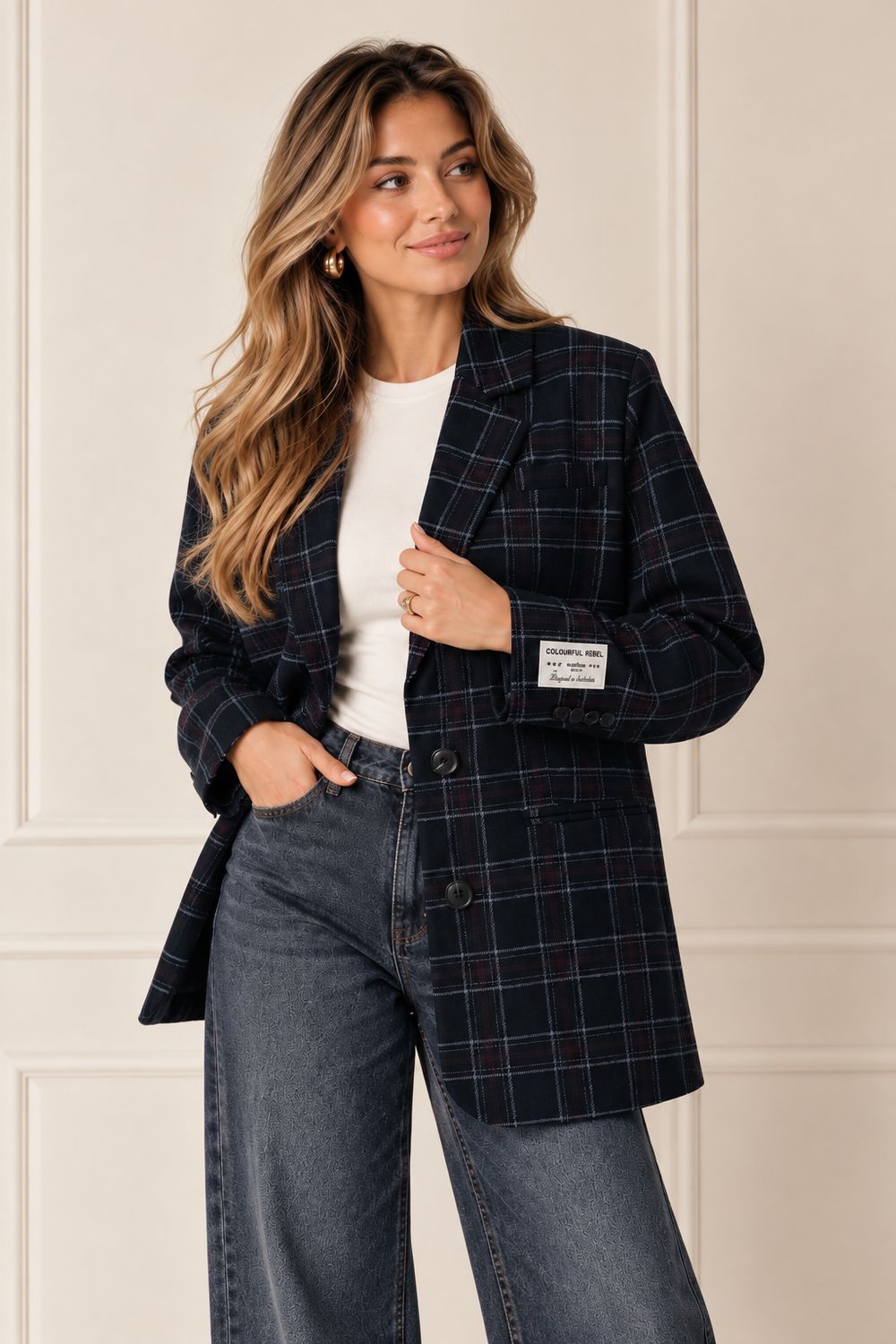 CRR Gemma Blazer - Navy