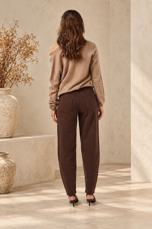 A&amp;L Balloon Tatiana Jeans - Brown