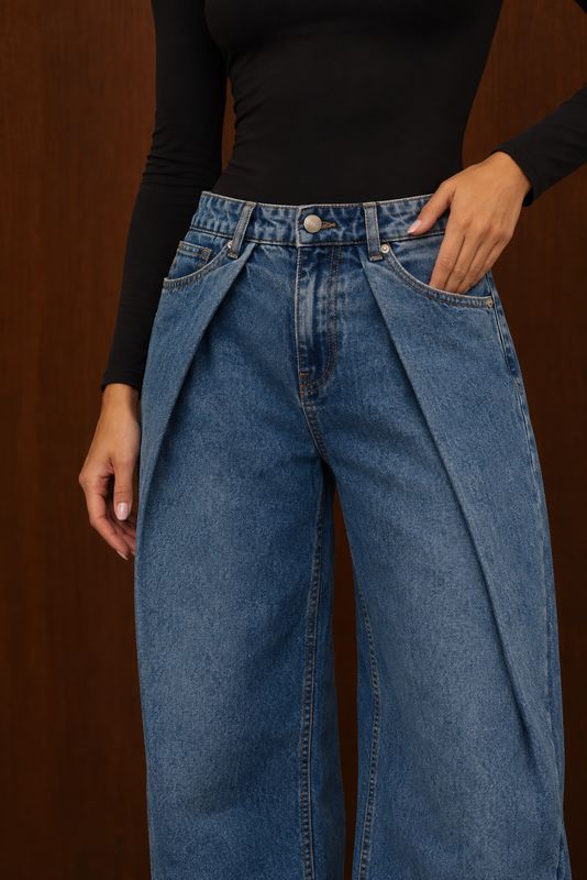Celeste Balloon Jeans - Denim