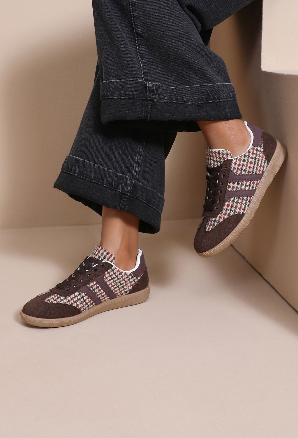 Mila Sneakers - Brown
