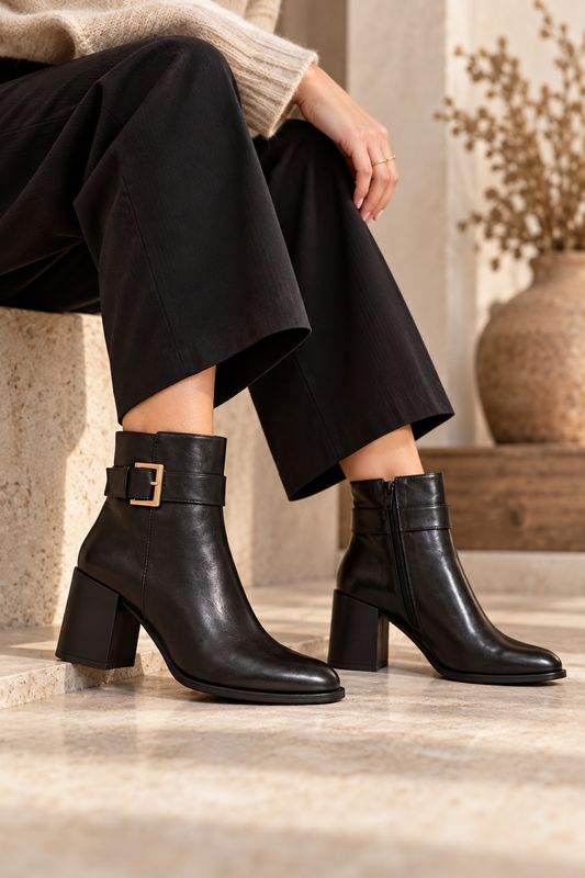 Camille Ankle Boots - Black