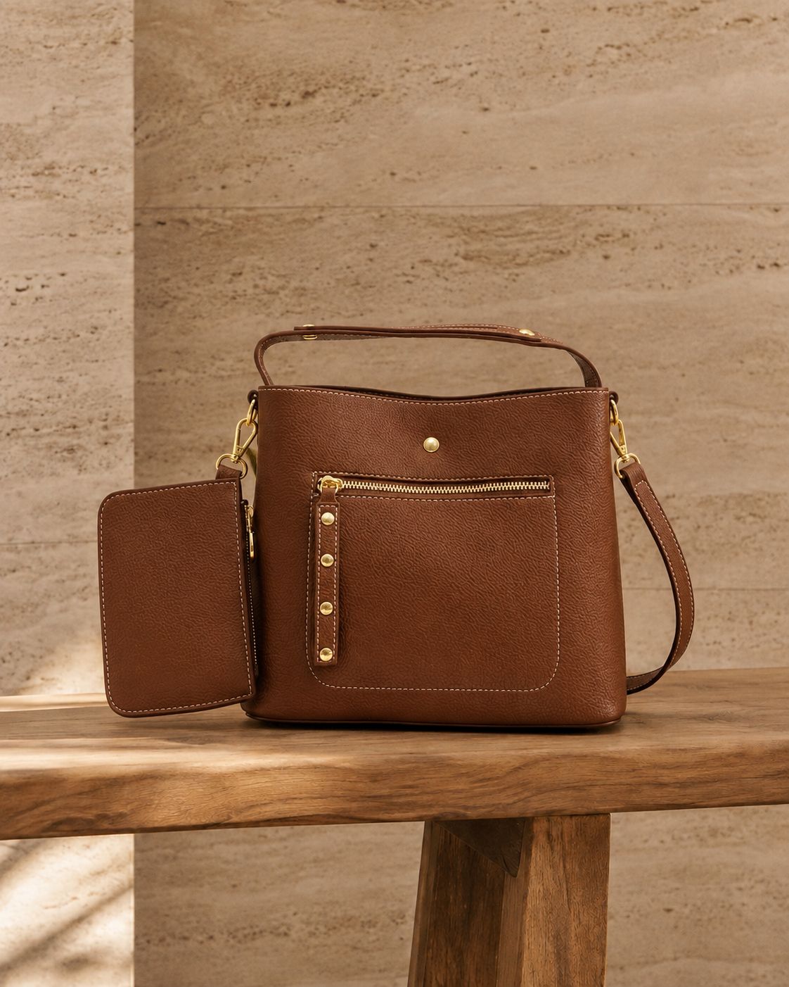 Victoire Bag - Camel