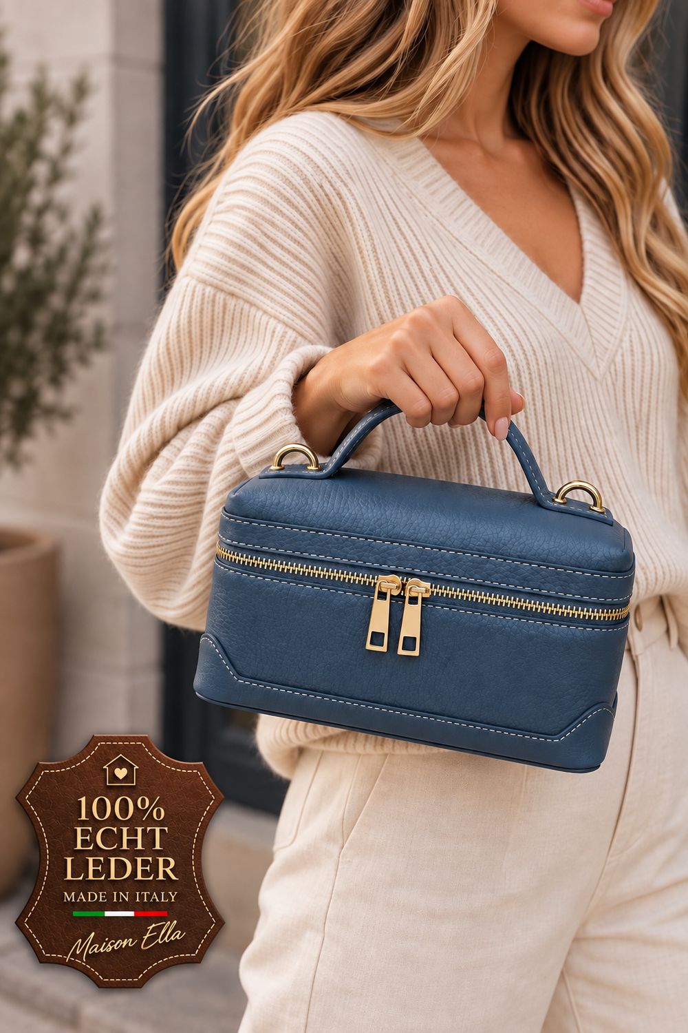 Colette Bag - Blue Jeans