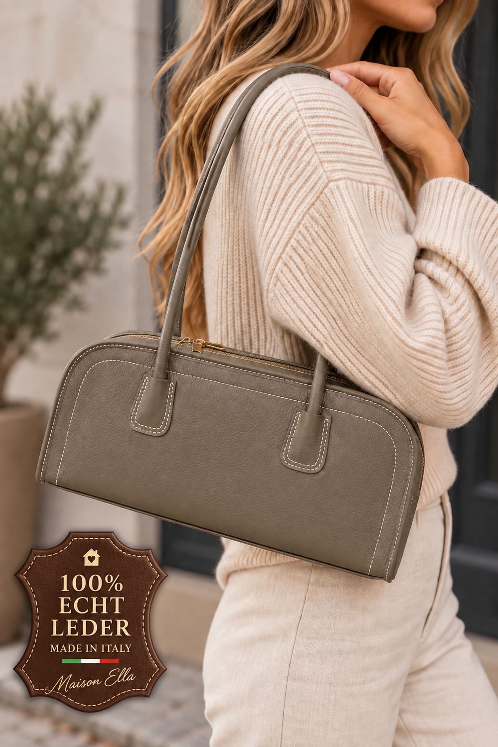 Anaïs Bag L - Taupe