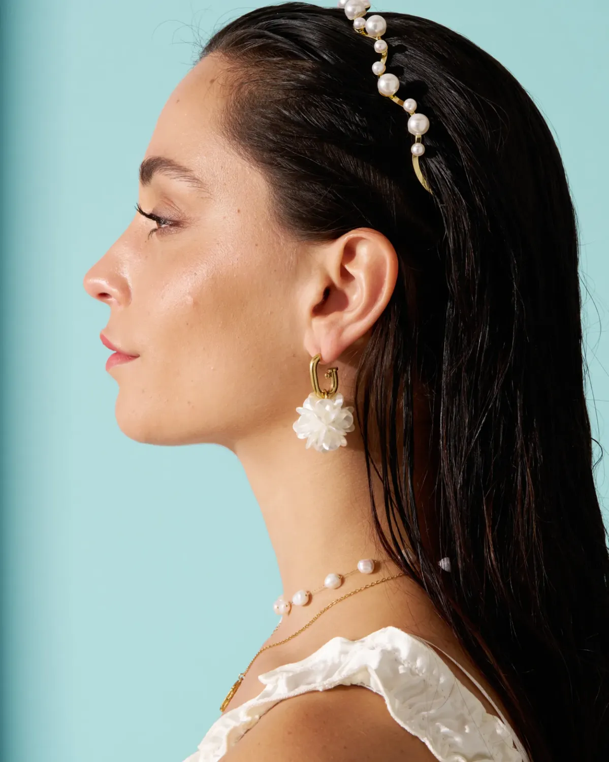 Earring Sophia - White