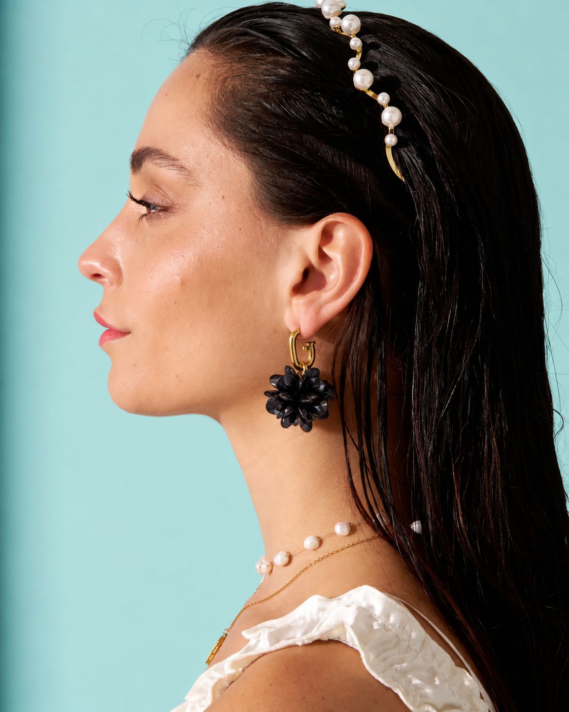 Earring Sophia - Black