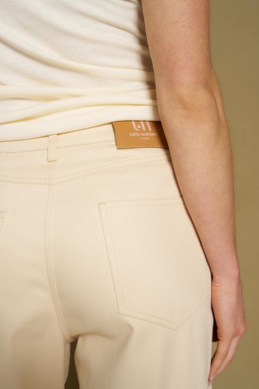 LM Barrel Pants Kavi - Ecru