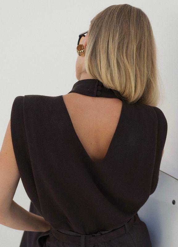 LLM Léonie Top - Brown