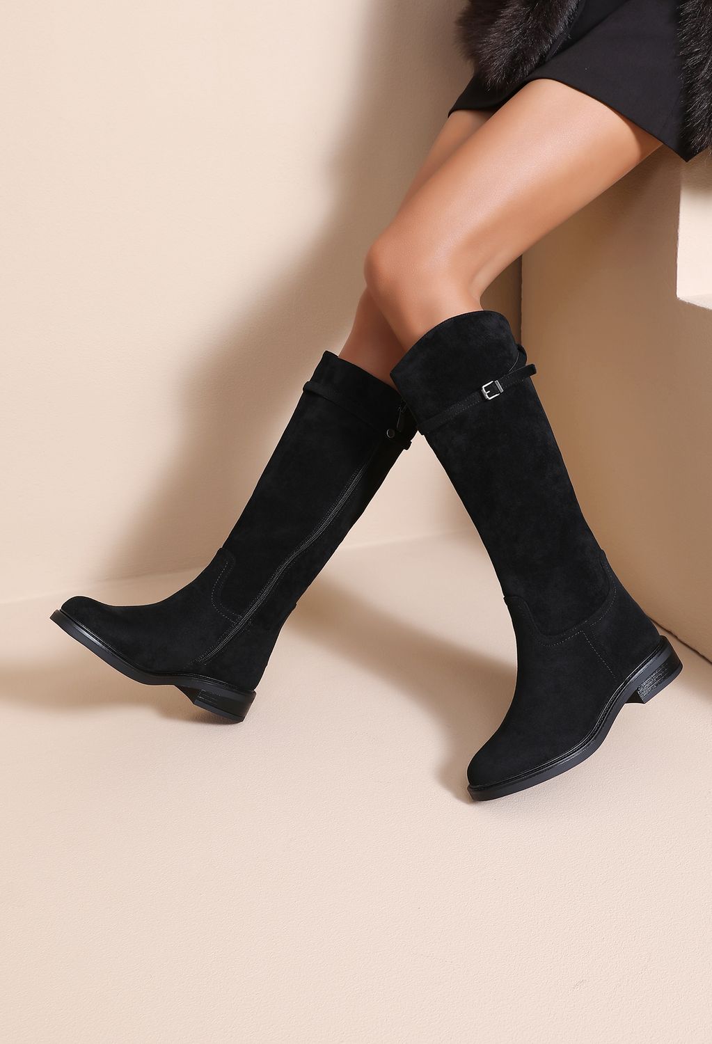 Livia High Boots - Black