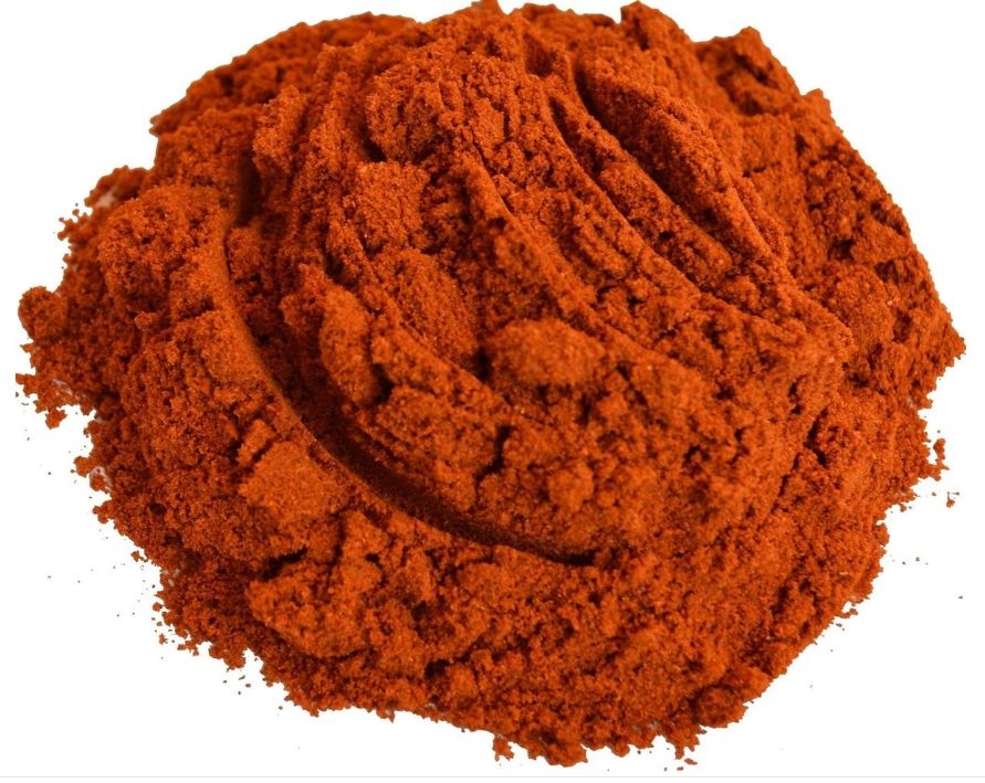 Berbere spice mix in powder form, rich in spicy and aromatic flavors, used to season cooking