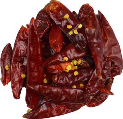 Whole chili peppers, dried red chili peppers to spice up your dishes with intensity.