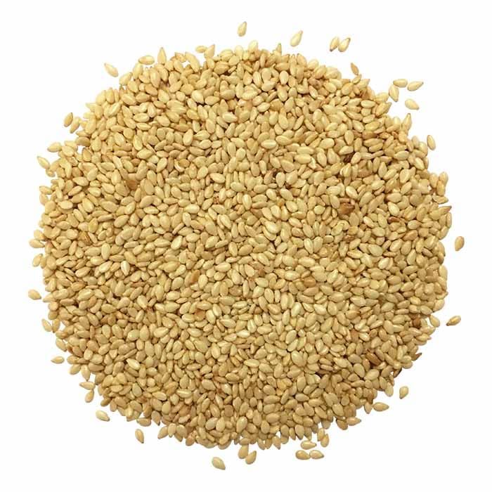 Toasted sesame seeds: small sesame seeds toasted to provide a delicious flavor