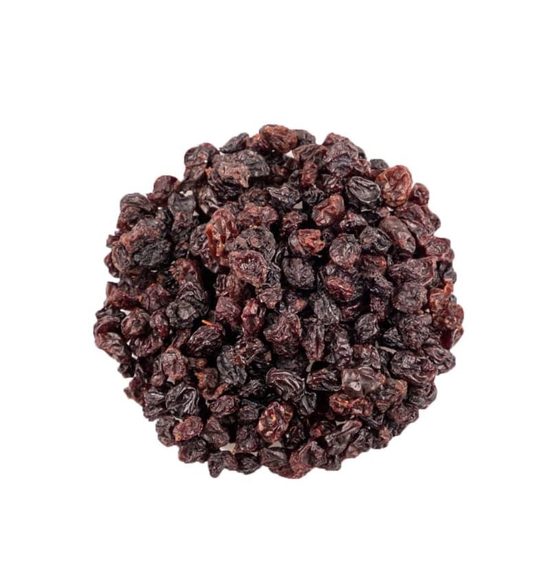 Currants: small, rounded, wrinkled red or purple berries used in cooking for their tangy flavor