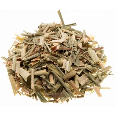 Lemongrass: Dried pieces of lemongrass stalks, aromatic and fragrant