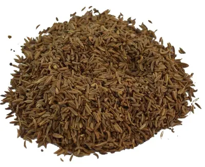Whole caraway seed: small, aromatic brown seeds, used to flavor and season dishes