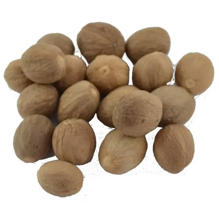 NUTMEG 7 PIECES: pieces of dried nutmeg, cut into 7 parts