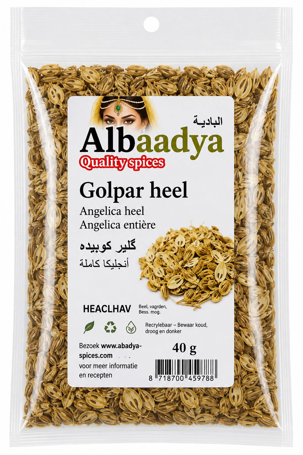 X 10 GOLPAR HEEL 40 GR ALBADYA