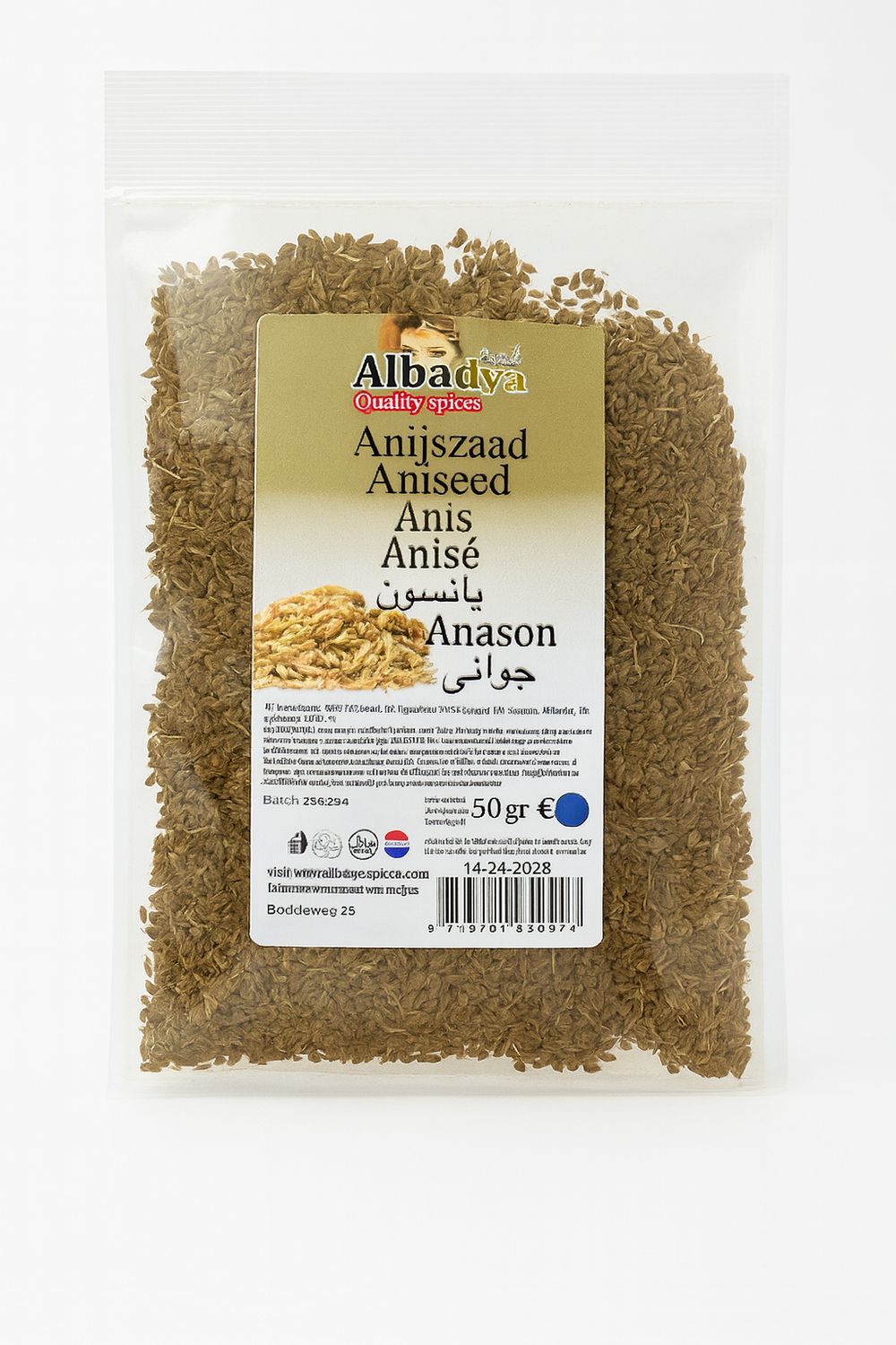 X 10 ANIJSZAAD HEEL 50 GR.