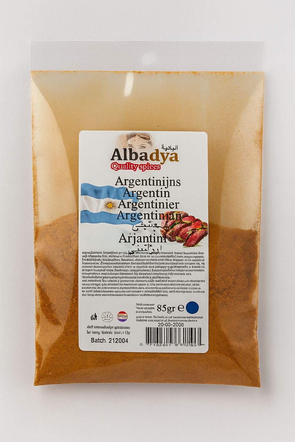 X 10 ARGENTIJNSE CHARGRILL 85 GR.