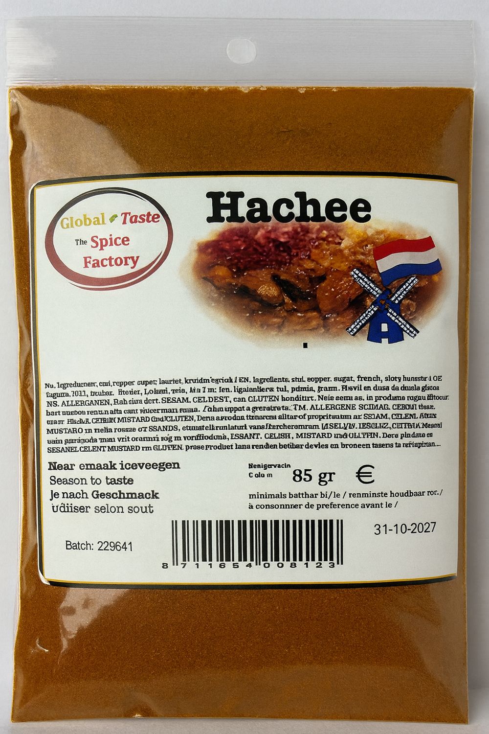 X 10 HACHEE MIX Z.Z. 85 GR.
