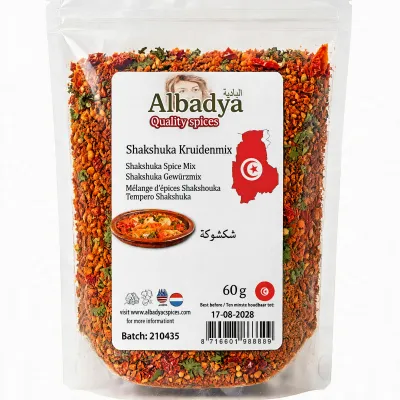 X 10 SHAKSHUKA KRUIDENMIX 60 GR
