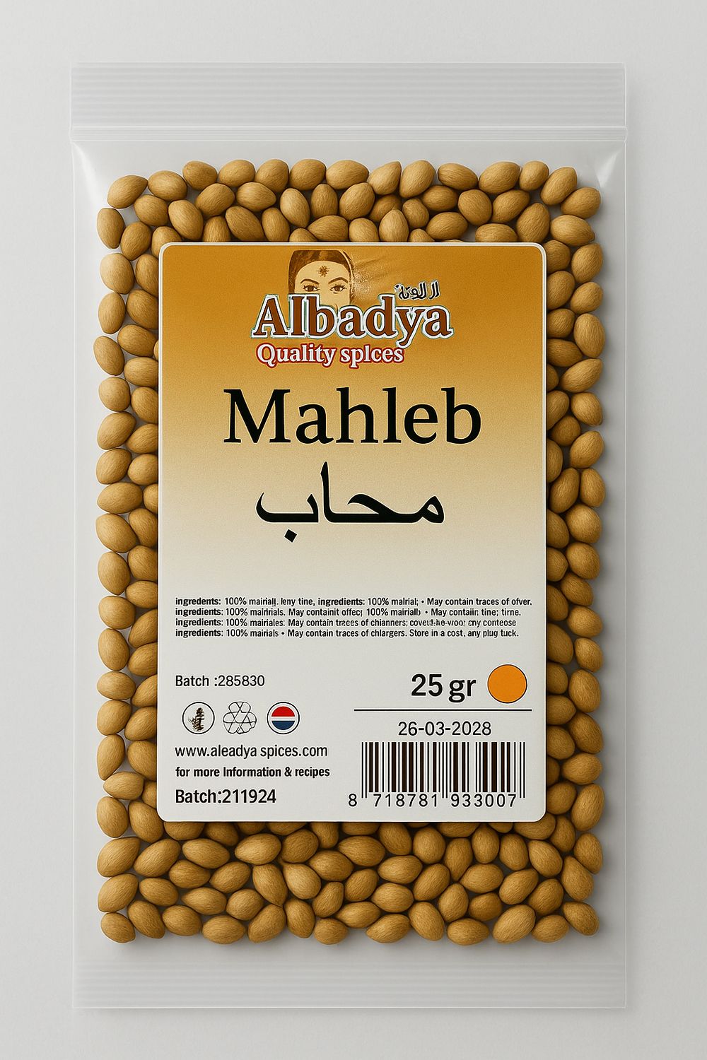 X 10 MAHLEB HEEL 25 GR
