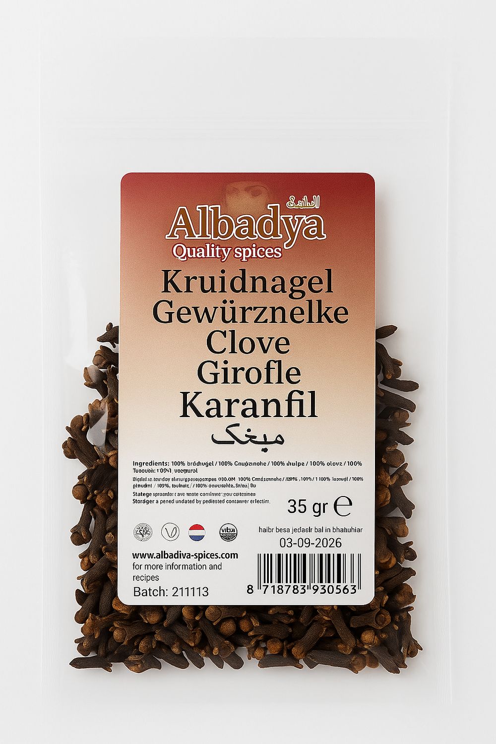 X 10 KRUIDNAGEL HEEL 25 GR.