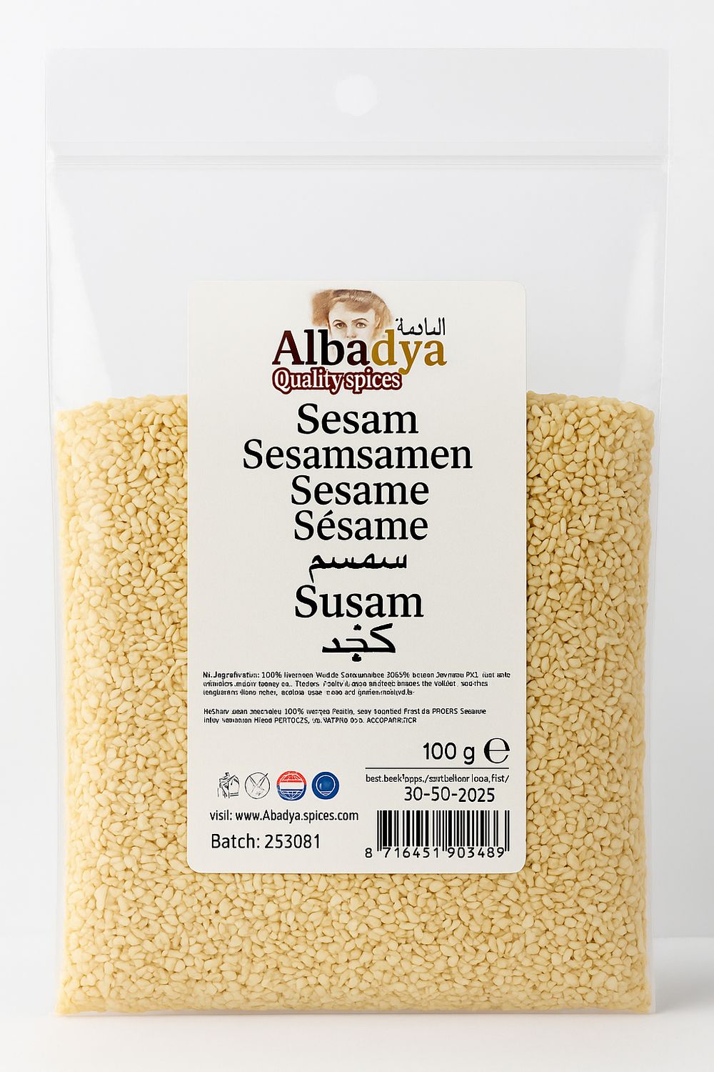 X 10 SESAMZAAD 55 GR.
