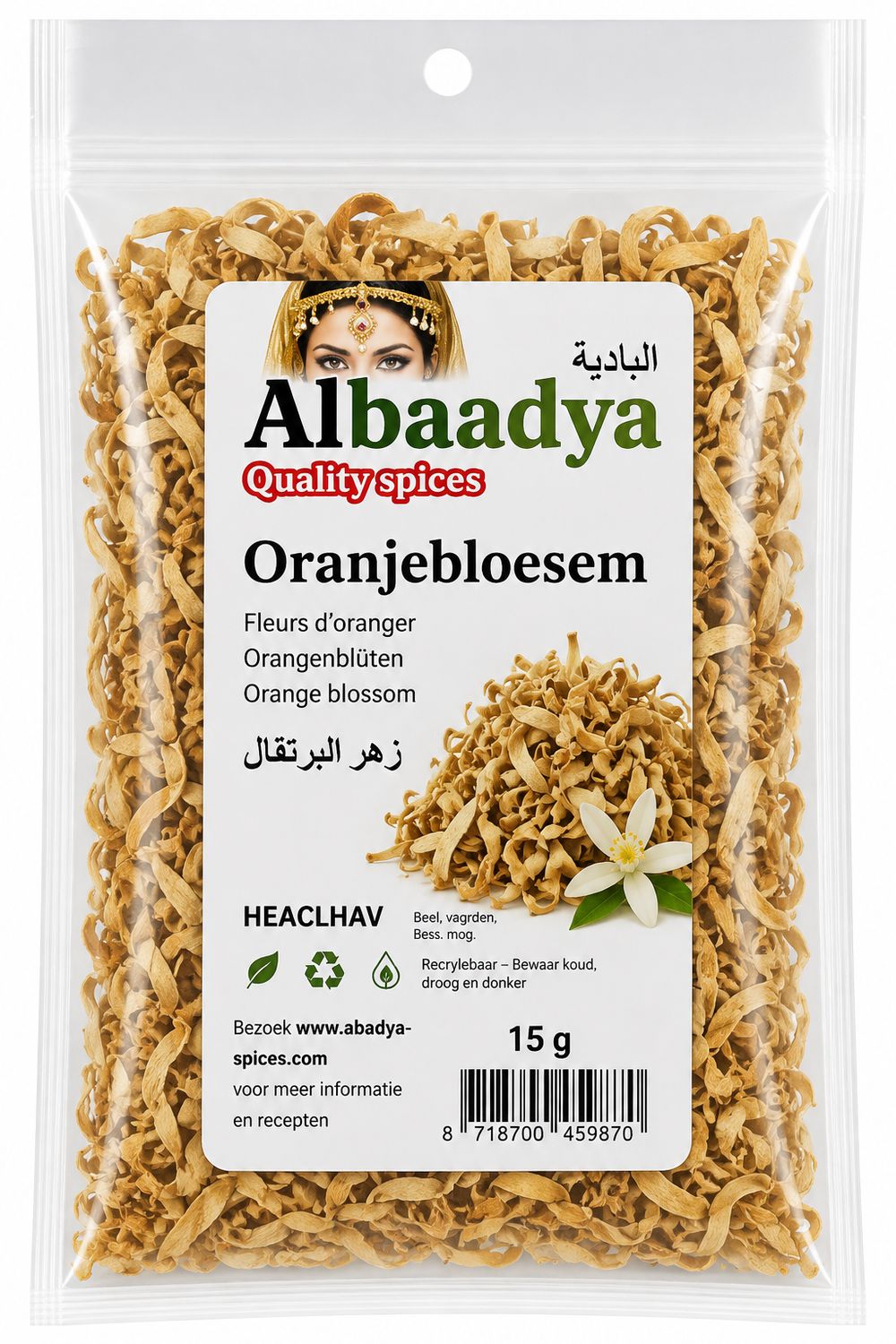 X 10 ORANJEBLOESEM 15GR.