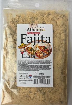 X 10 FAJITA SEASONING 60 GR.