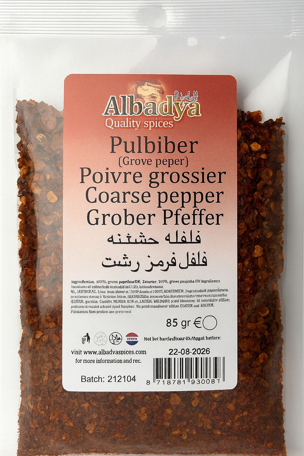 X 10 PUL BIBER 85 GR