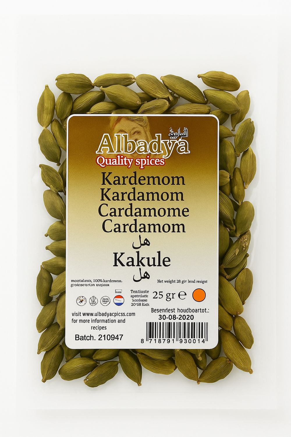 X 10 KARDEMOM HEEL 25 GR.