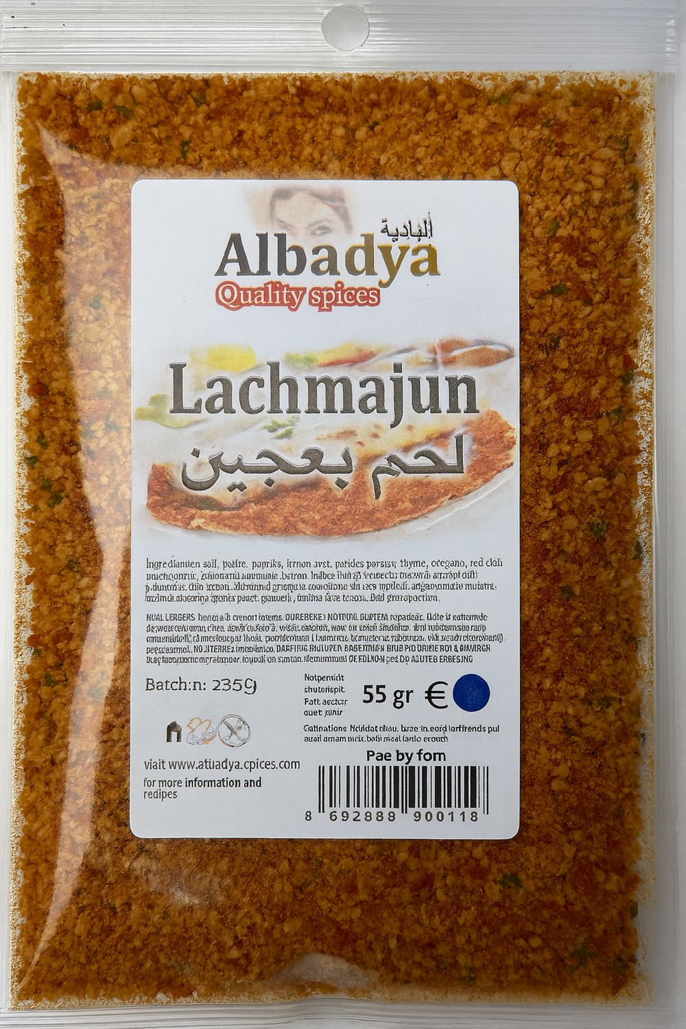 X 10 LACHMAJUN KRUIDEN 55 GR