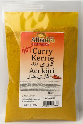 X 10 KERRIEPOEDER HOT 55 GR
