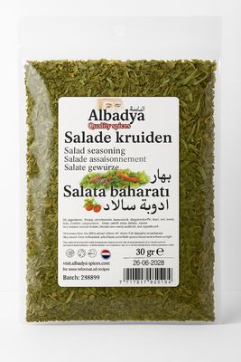 X 10 SALADE KRUIDEN ALB 30 GR.