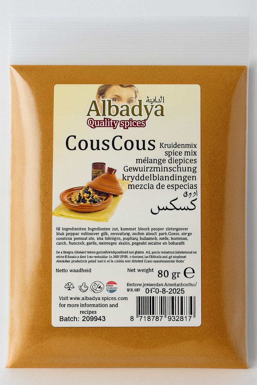 X 10 COUSCOUS 80 GR.