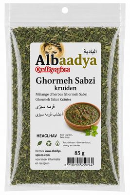 X 10 GHORMEH SABZI KRUIDENMIX 85 GR