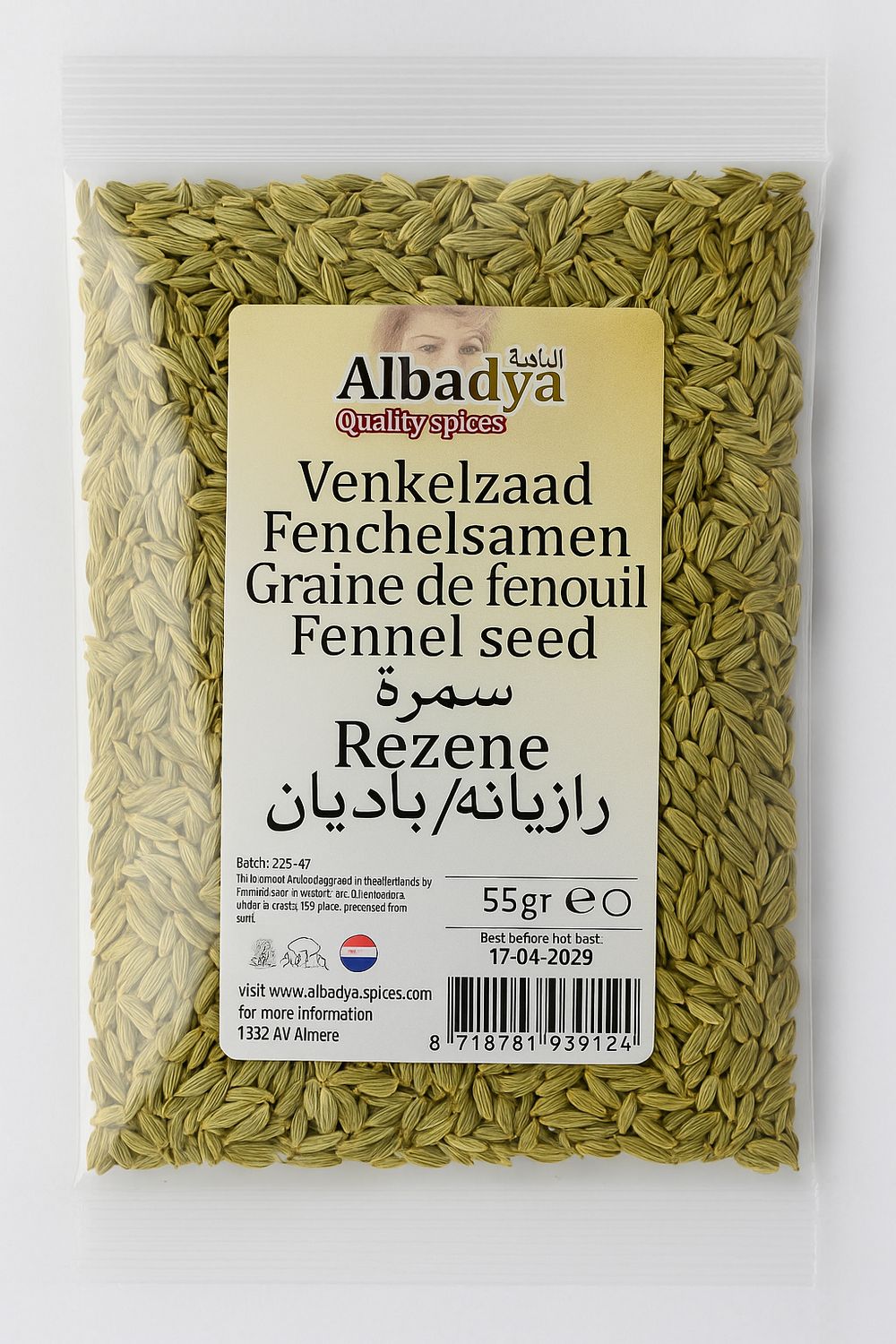 X 10 VENKELZAAD HEEL 55 GR.
