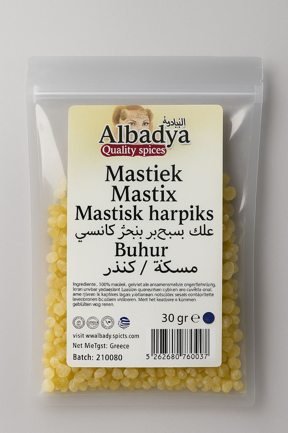 X 10 MASTIEK 30 GR ALBADAYA