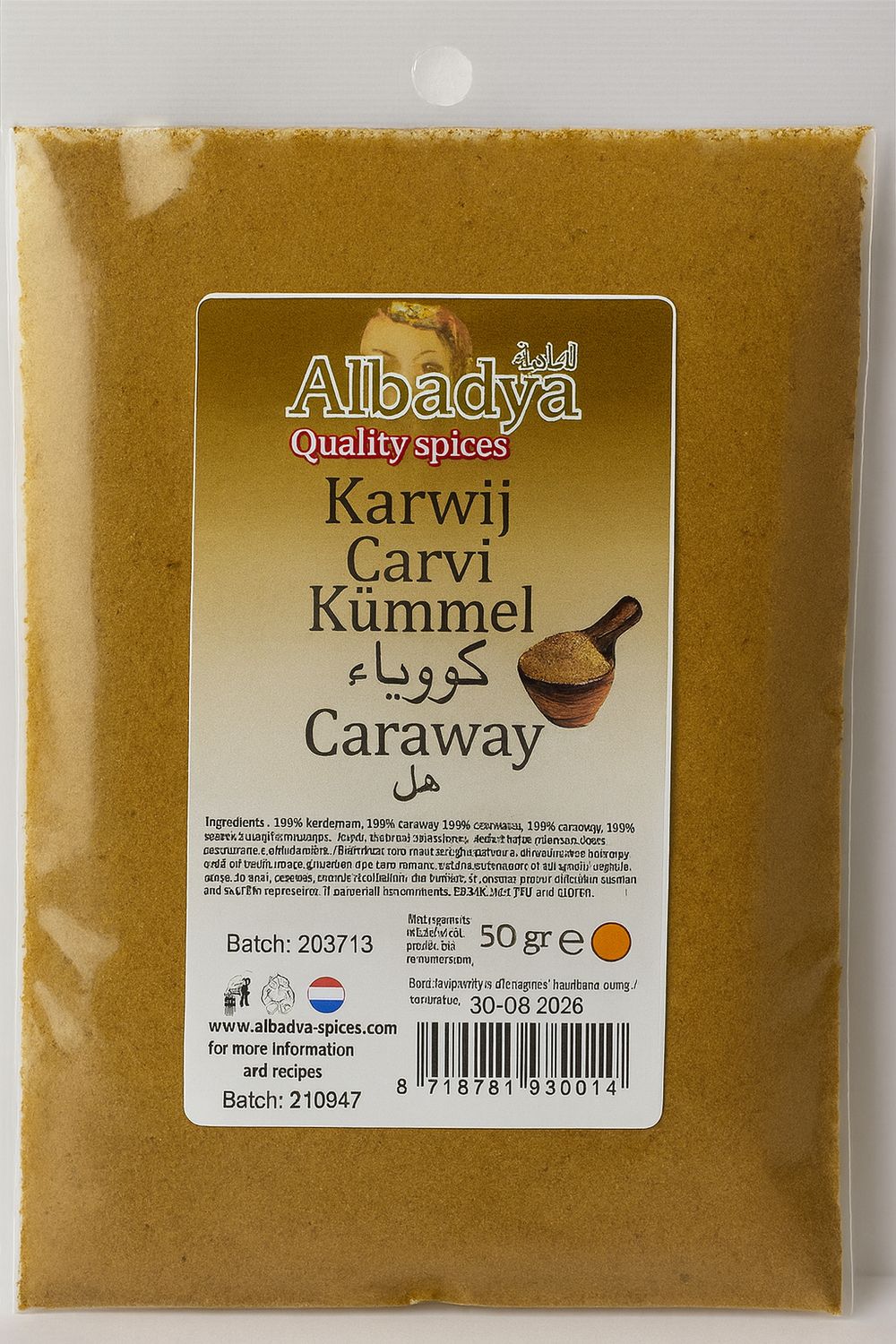 X 10 KARWIJZAAD GEM 50 GR.