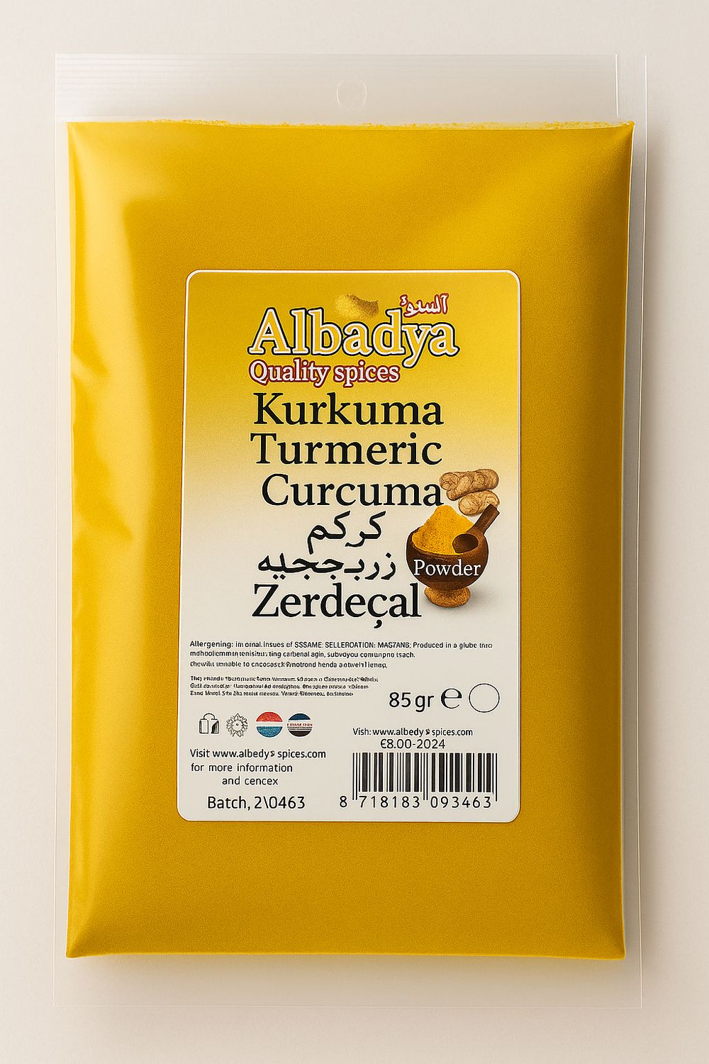 X 10 KURKUMA 85 GR. AB FOLIE