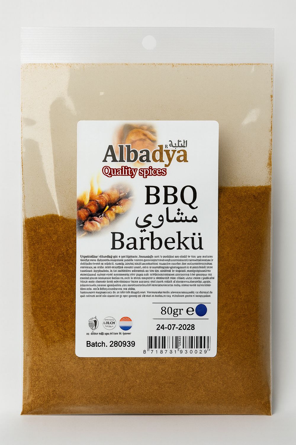 X 10 BBQ KRUIDEN 55 GR.