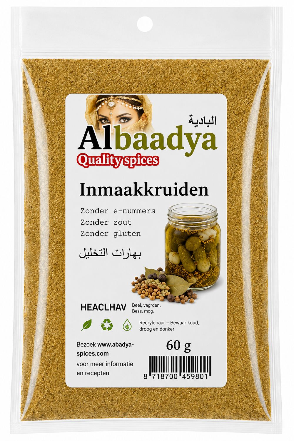 X 10 INMAAKKRUIDEN 60 GR.
