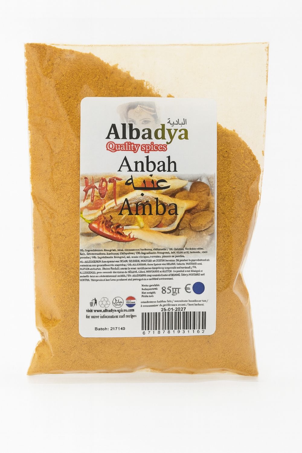 X 10 AMBA HOT 85 GR