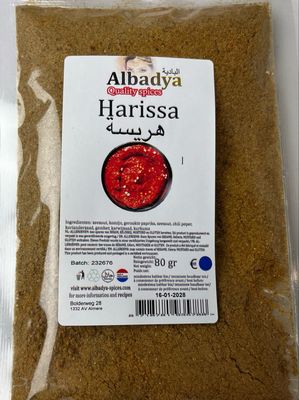 X 10 HARISSA 80 GR. ALBADYA
