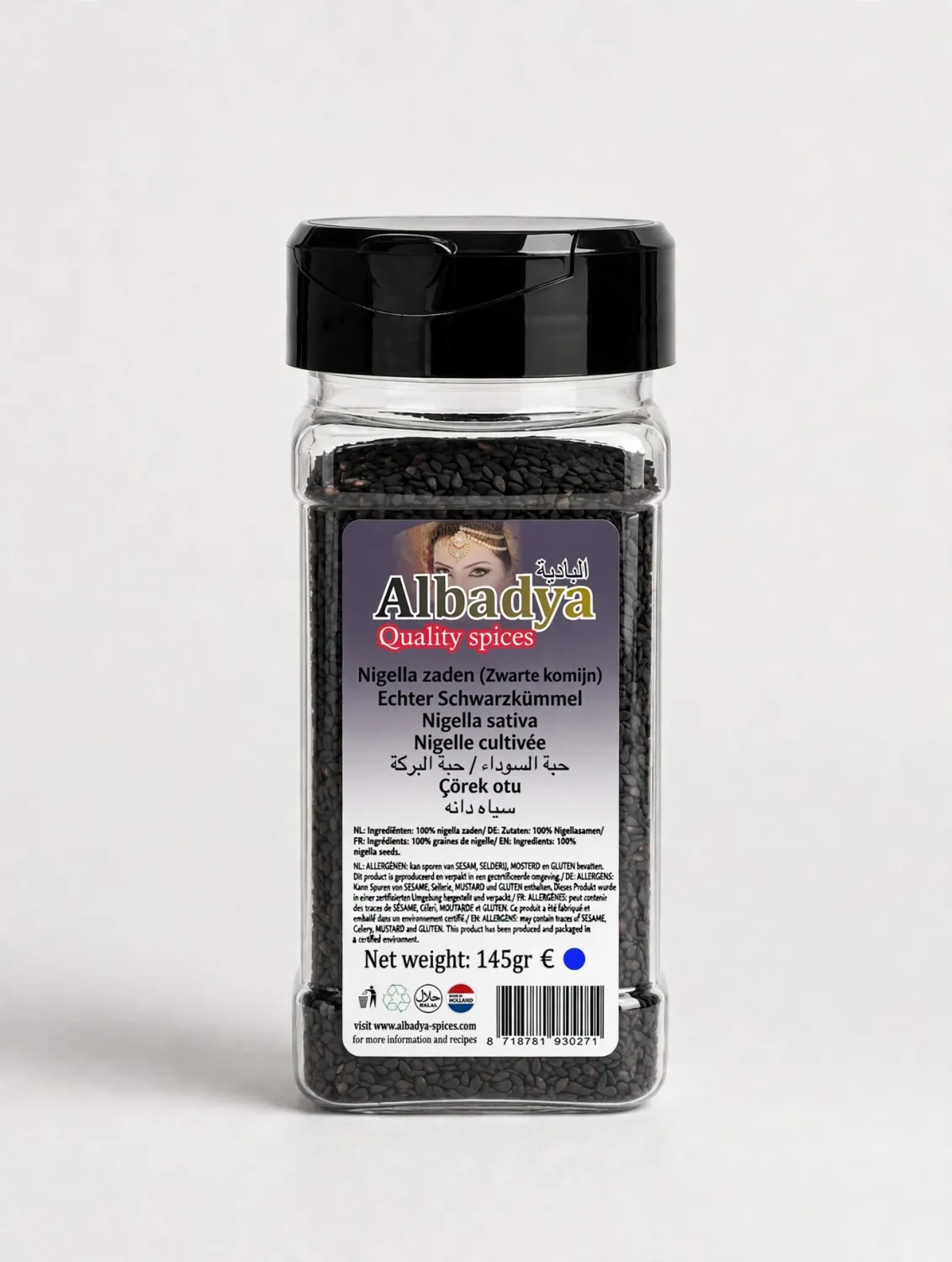 X6  NIGELLAZAAD 145 GR. ALBADYA