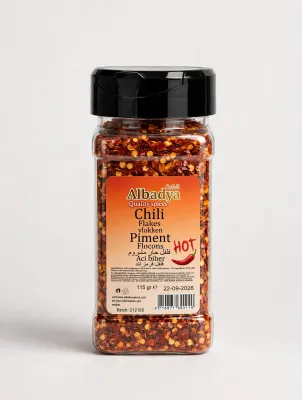 X6  CHILI GEBROKEN 115 GR. ALBADYA