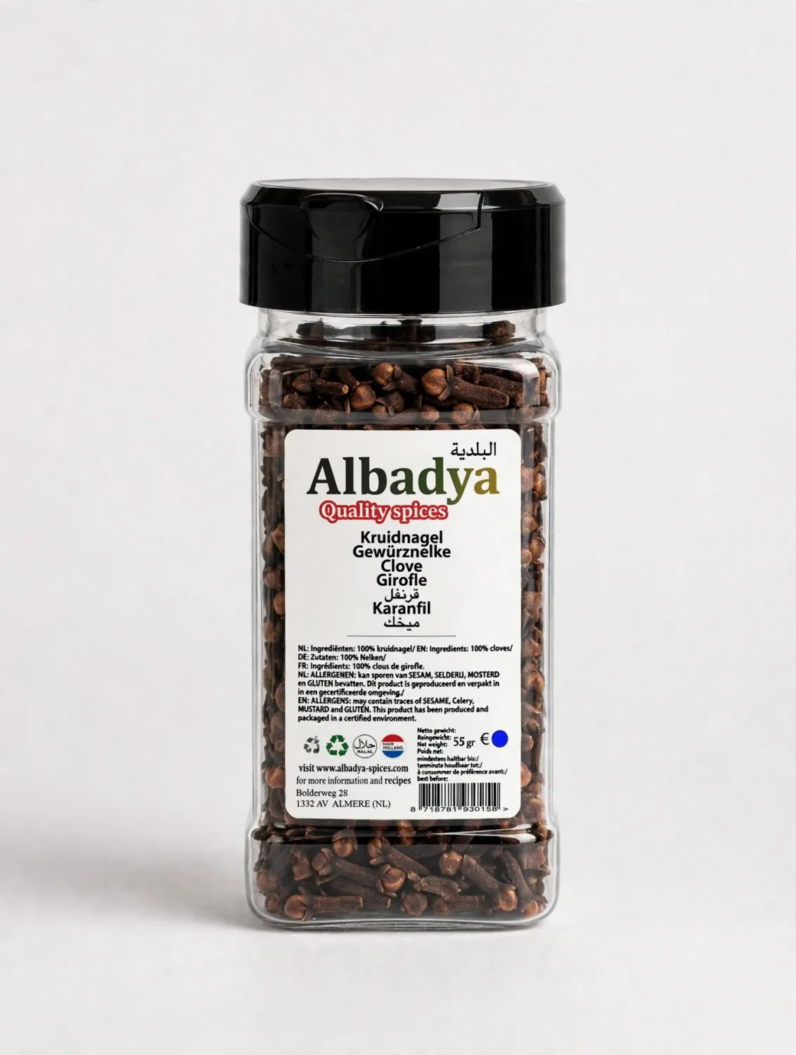X6  KRUIDNAGEL HEEL 55 GR. ALBADYA