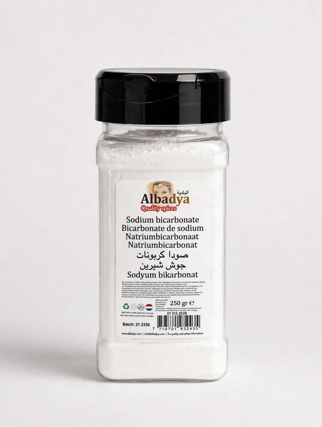 X6  BAKPOEDER 250 GR. ALBADYA